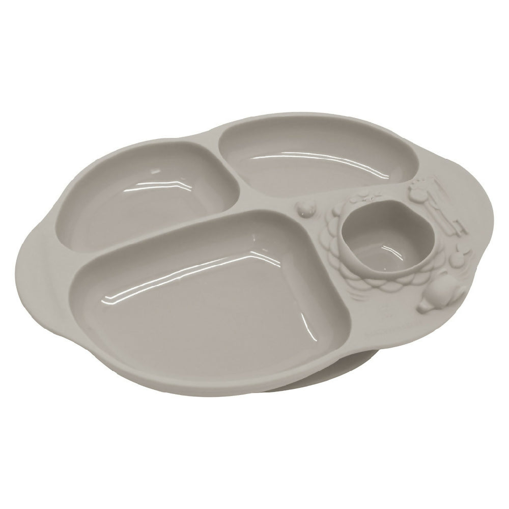 Marcus & Marcus Yummy Dips Suction Divided Plate