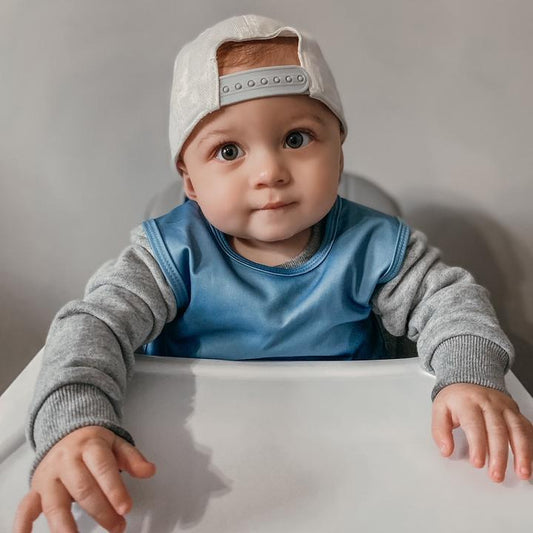 Dusty Blue Minimalist Bapron