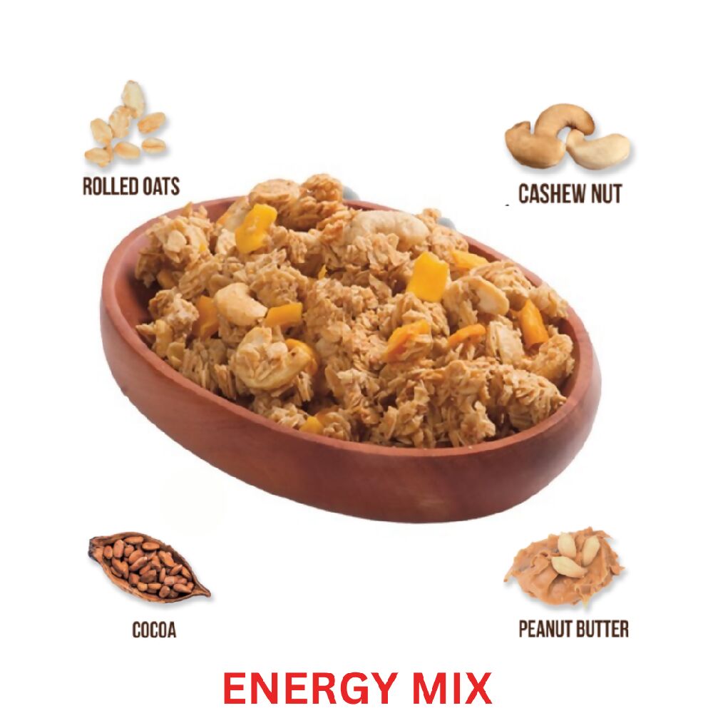 Hundred Seeds Granola Creation Ideal Mixed Cereals for Breakfast 60gms by Shears