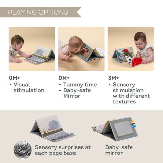 Taf Toys Tummy Time Sensory Book