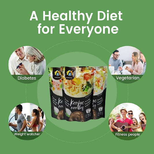 Hethstia Keto Konjac/Oat Konjac Ideal Food for Keto in Noodles/Pasta/Rice