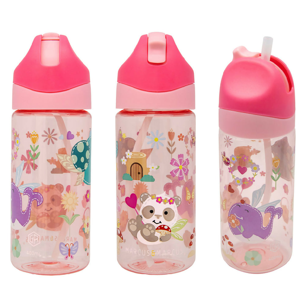 Marcus & Marcus Antibacterial Tritan Straw Bottle