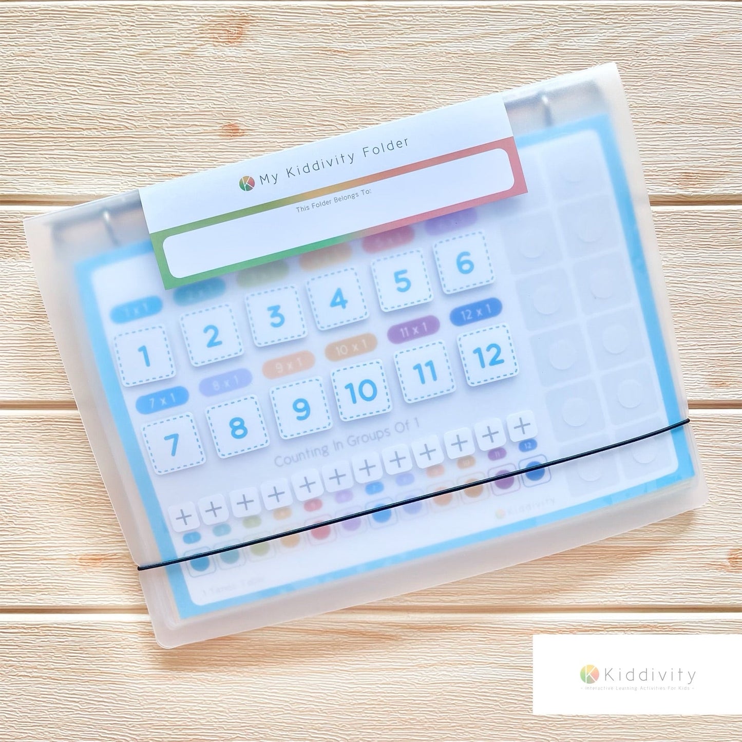 Multiplication Matching Folder