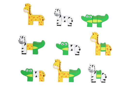 Safari Animals Pull Along - WERONE