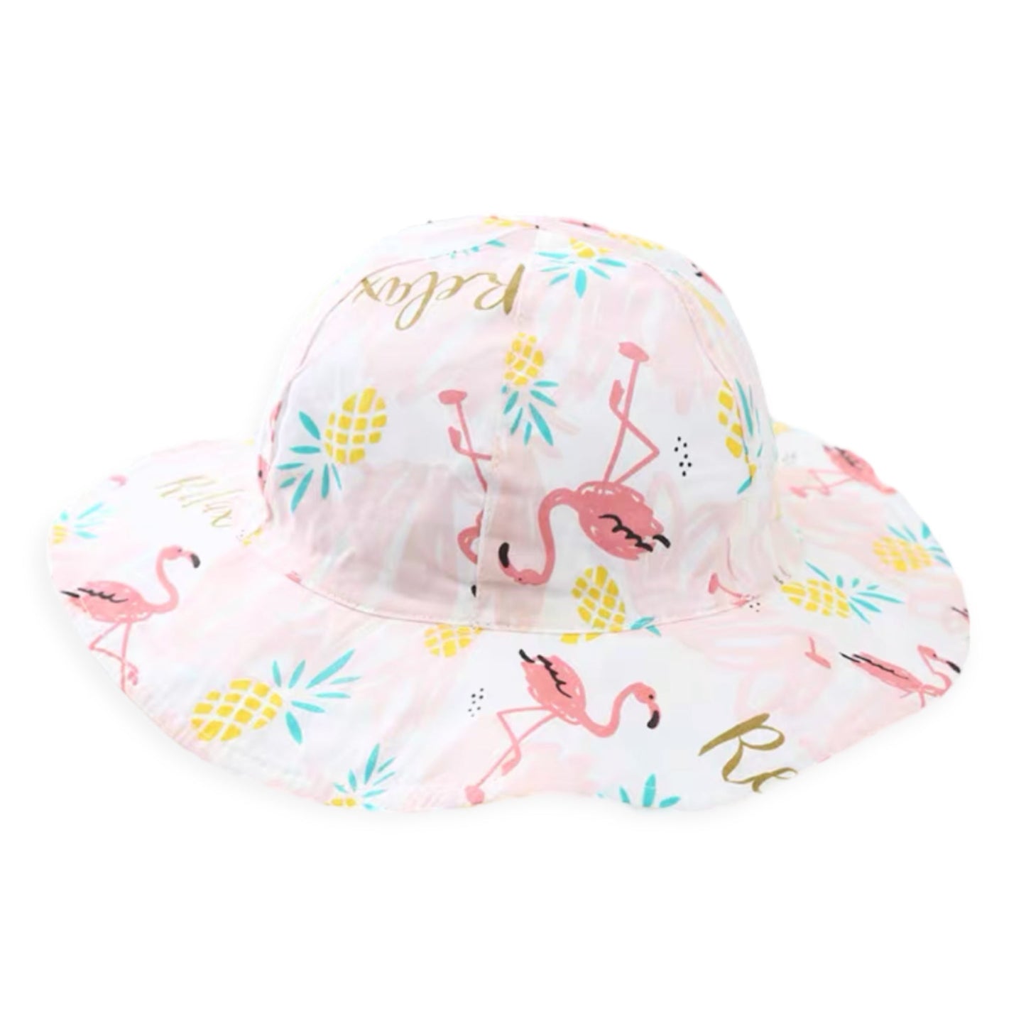 Pink Flamingo Tango Bucket Hat (2-5 years)