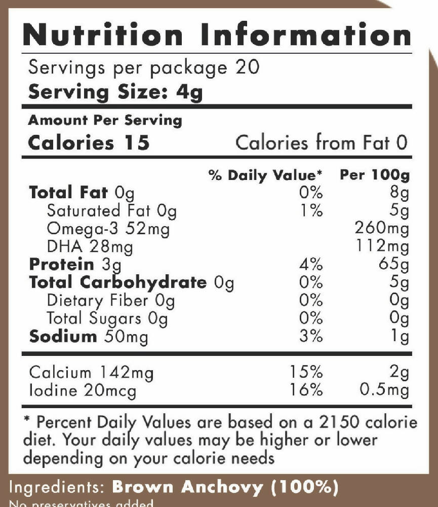 Crystal of the Sea - (20GR / 80GR) SFA Certified Shrimp Food Powder - WERONE