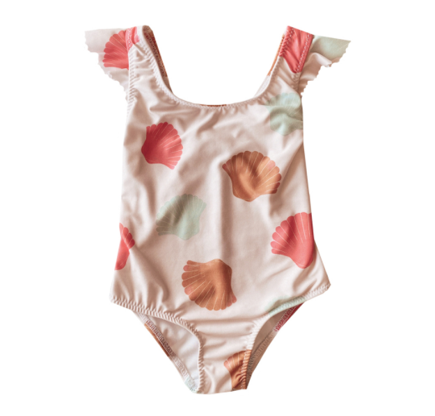 Holivin "Shells" Frills Swimsuit - WERONE