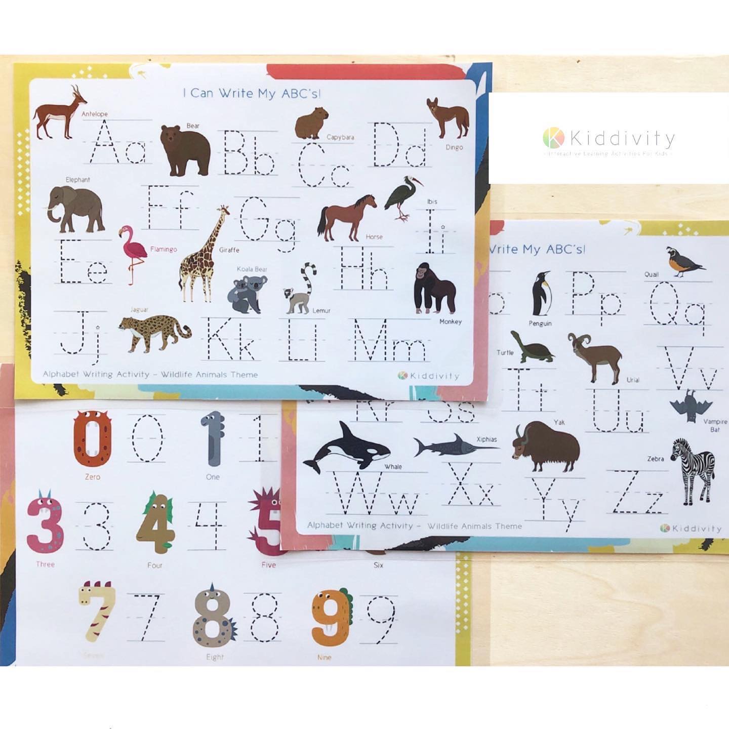 Alphabet & Number Writing V1
