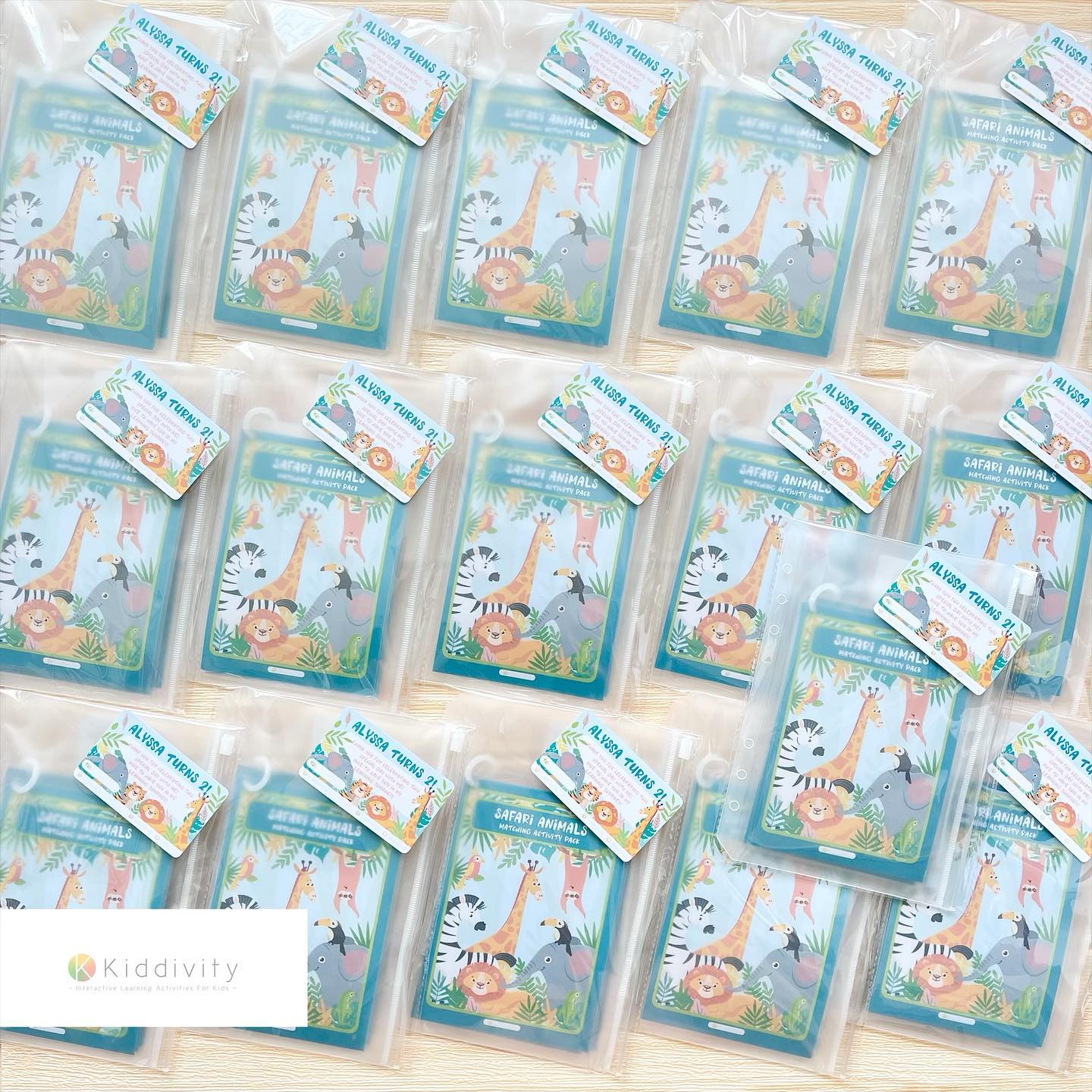 Safari Animals (A6) - WERONE