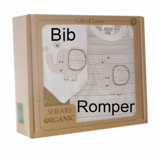 Shears Gift Set Organic 2 PCS GiftSet Elephant SGO2PCE - WERONE