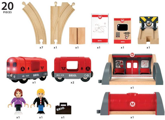 BRIO Metro Railway Set - WERONE