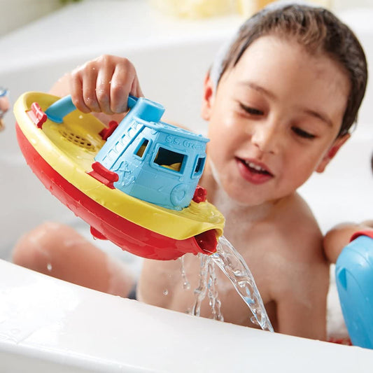 Green Toys My First Tug Boat, Blue - WERONE