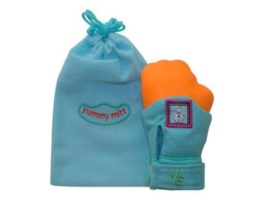 Yummy Mitt - Blue & Orange
