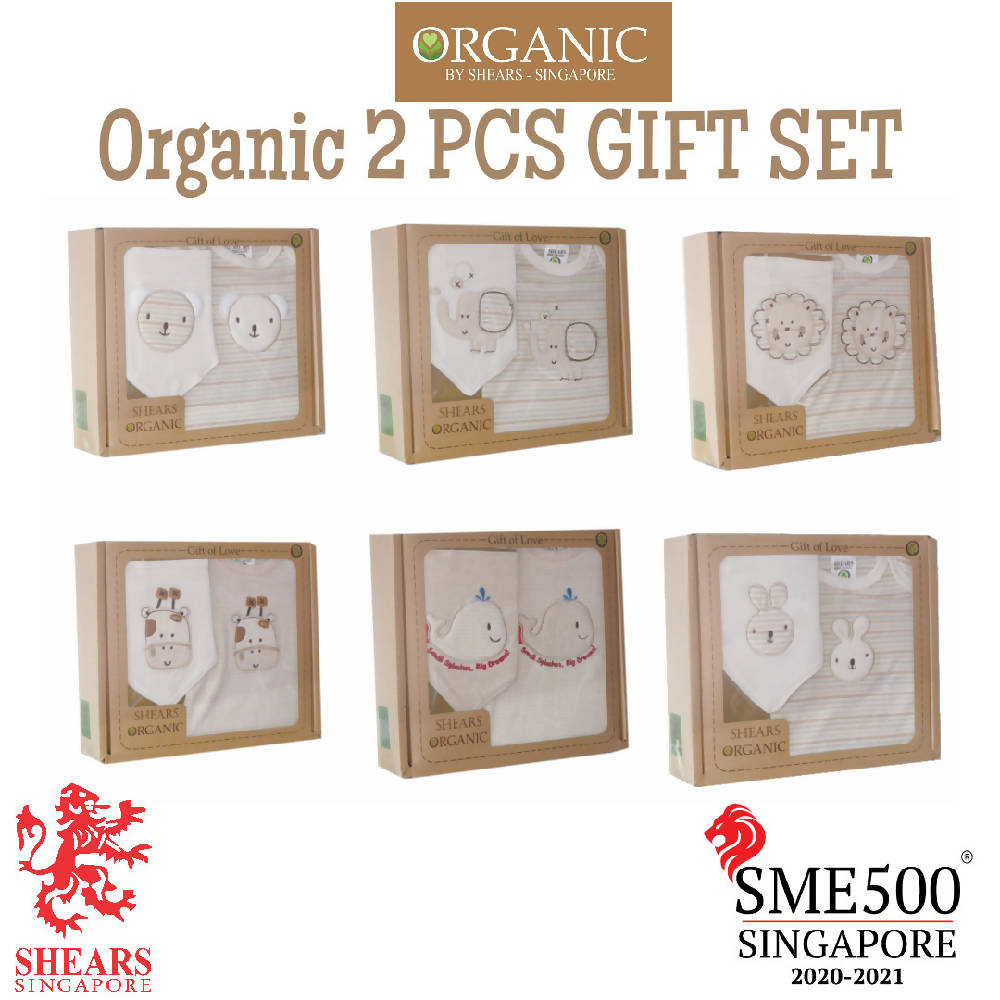 Shears Gift Set Organic 2 PCS GiftSet Whale SGO2PCW - WERONE