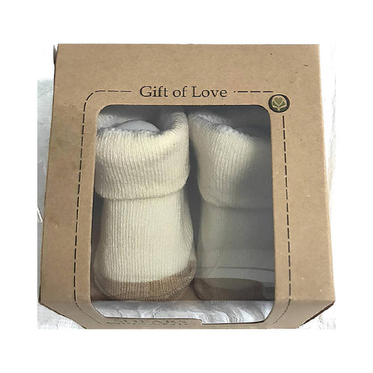 Shears New Born Socks Organic Baby Socks Solid SOGSOCKSO - WERONE