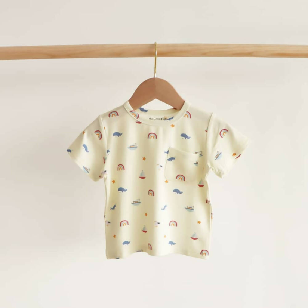 Premium Bamboo T-Shirt (Whale)