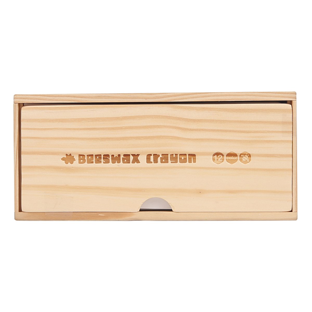 Jar Melo - Beeswax Crayon -Cute Dinosaurs 12 Colors - WERONE