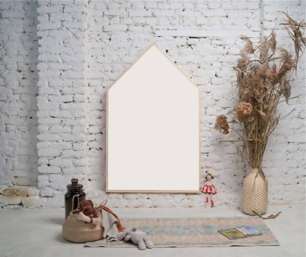 House shape XXL Chalkboard, 100x160cm - WERONE