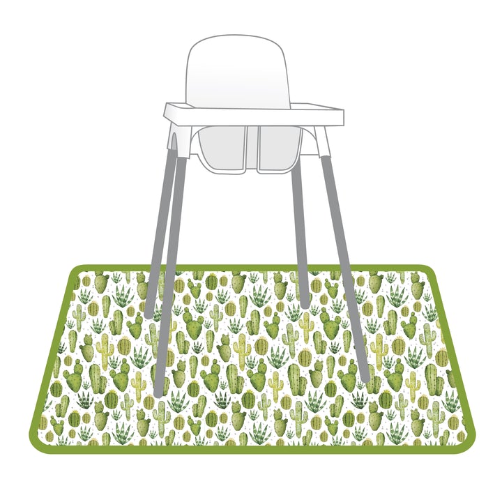 Organic Produce Splash Mat - A Waterproof Catch-All for Highchair