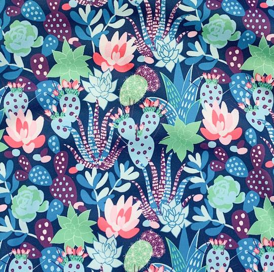 Desert Floral Splash Mat - A Waterproof Catch-All for Highchair Spills and More! - WERONE