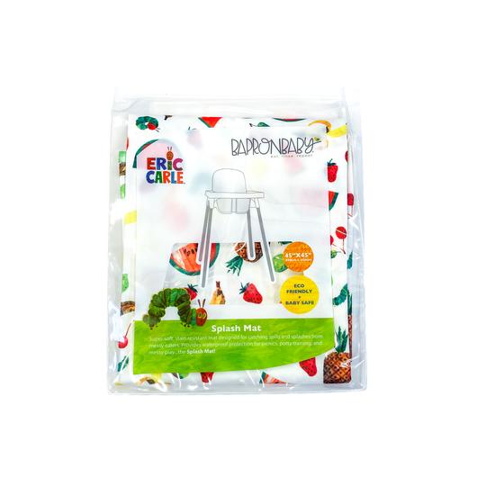 Tropical Fruit Splash Mat - from the World Of Eric Carle - A Waterproof Catch-All for Highchair Spills and More! - WERONE