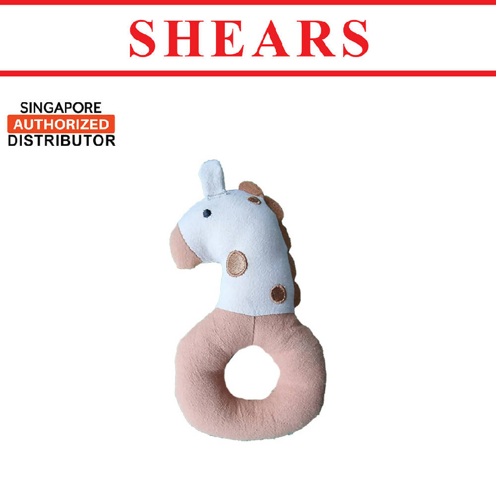 Shears Baby Toy Toddler Ring Rattle Jordan Collection Gill the Giraffe - WERONE