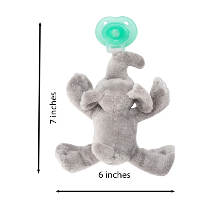 NOOKUMS PACI-PLUSHIES // ELLA ELEPHANT BUDDIES™ - WERONE