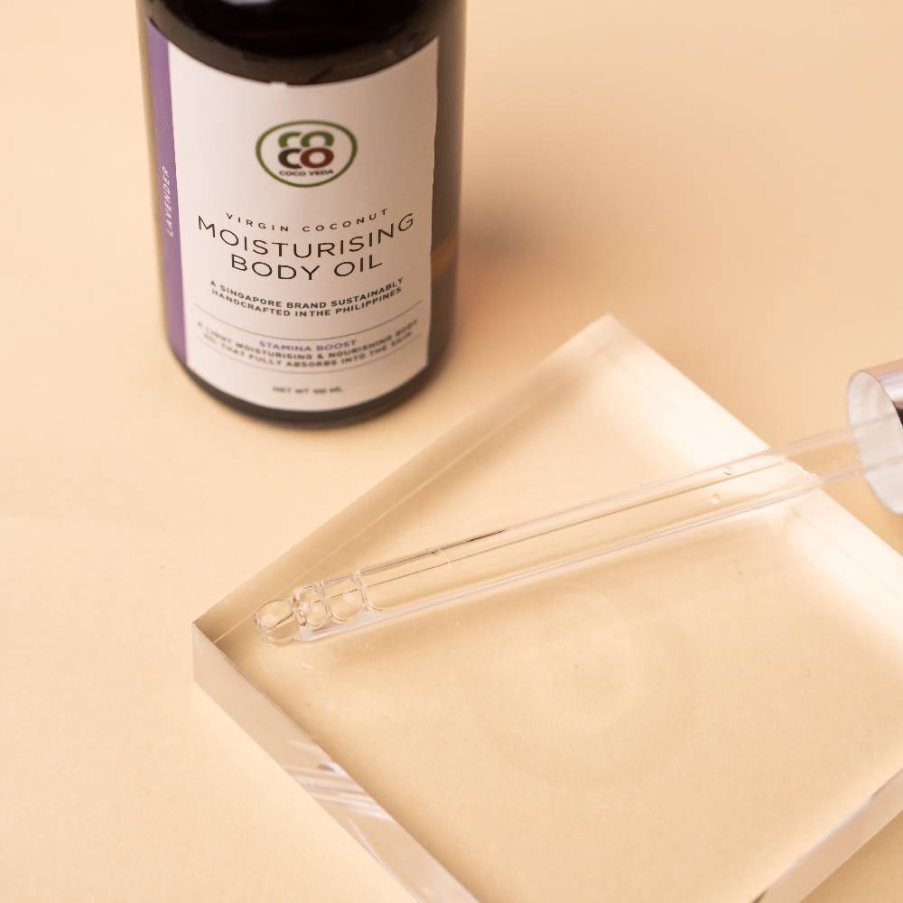 Stamina Boost Lavender Body Oil - WERONE