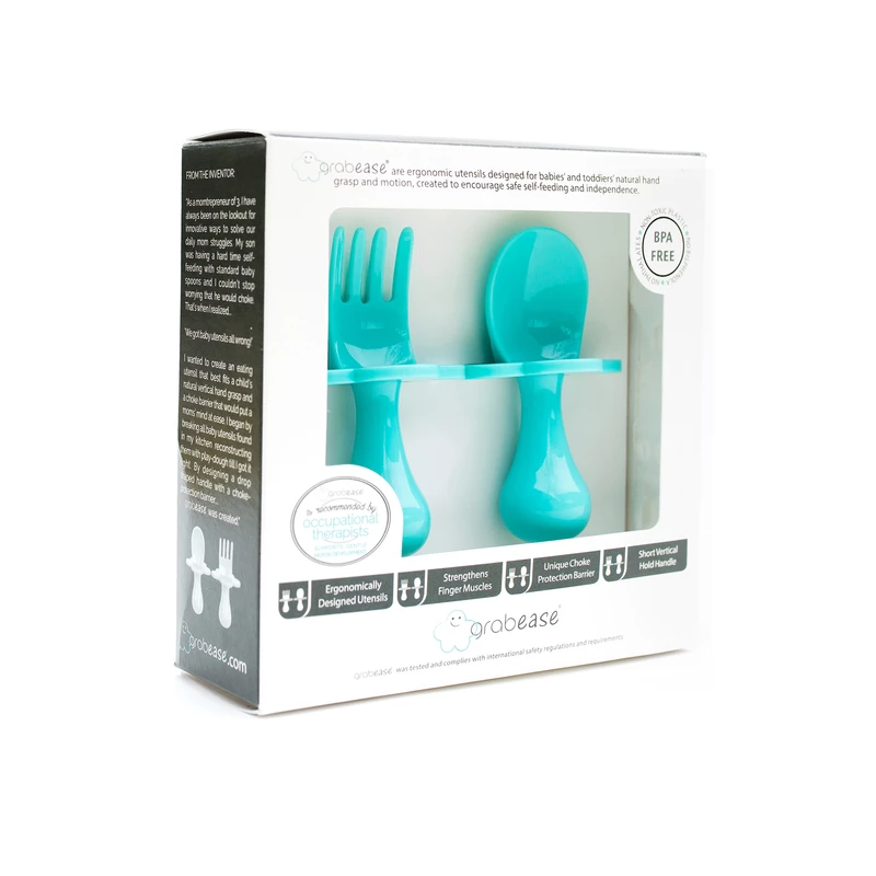 UTENSIL SET // GRABEASE - TEAL