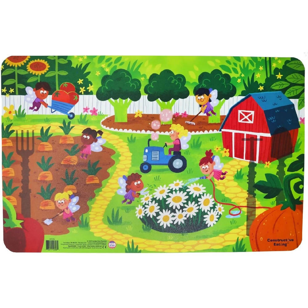 Constructive Eating - GARDEN FAIRY PLACEMAT - WERONE