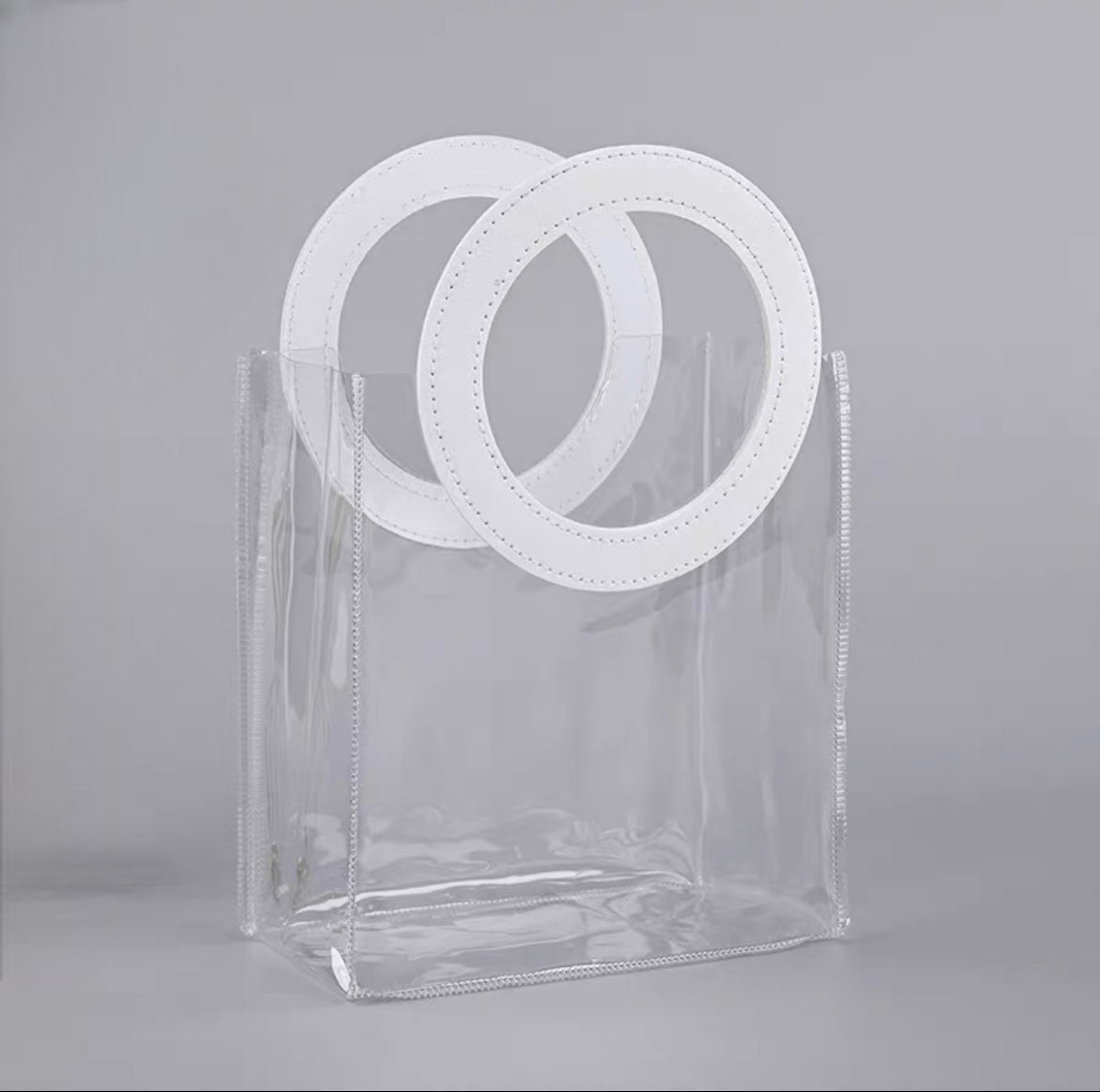 Clear Reusable Carrier (15 x 17 x 8cm)