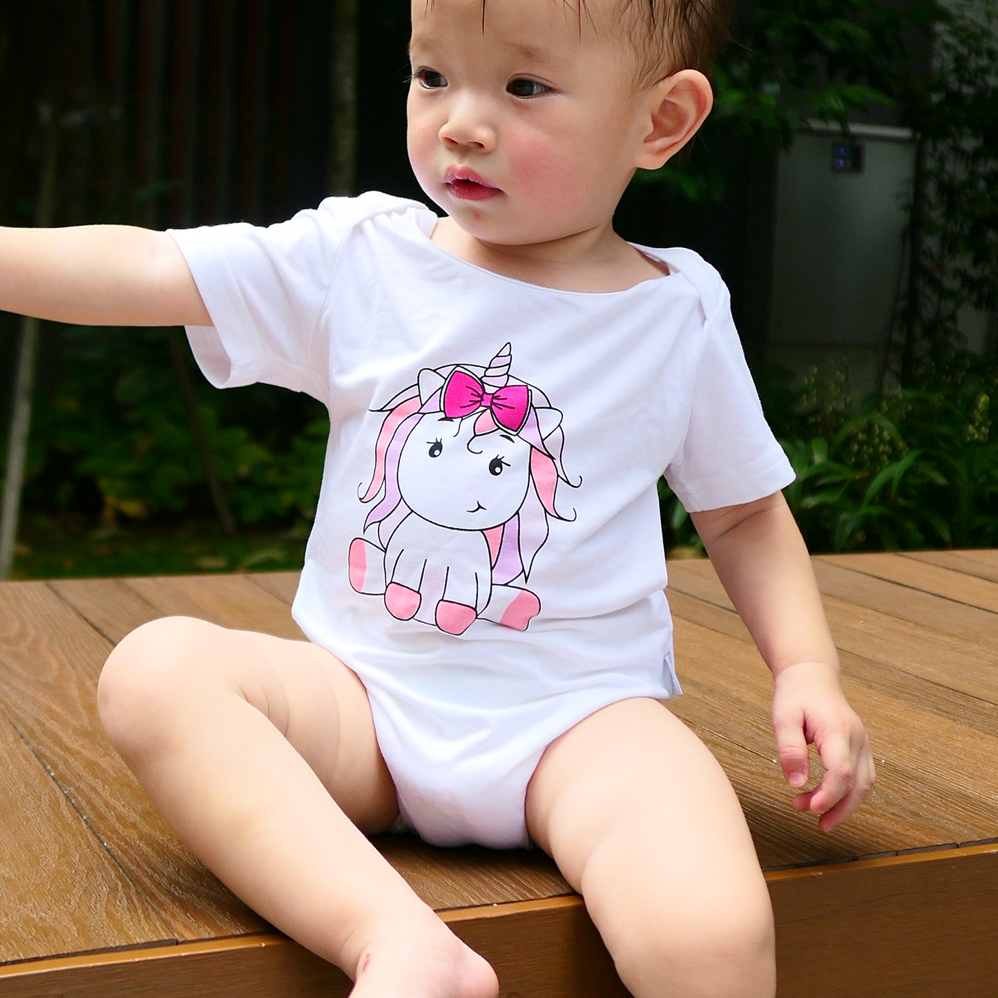 Jaymie Unicorn Bamboo Onesie - WERONE