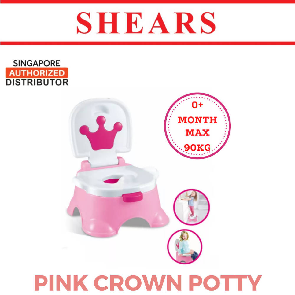 Shears Baby Potty Toddler Potty Training Crown Potty - WERONE
