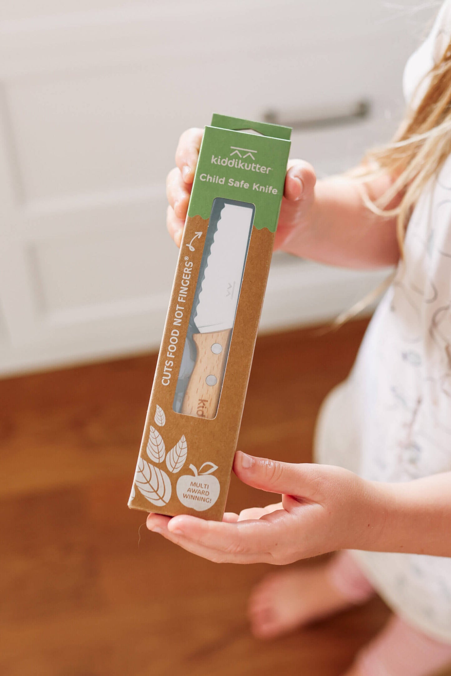 KiddiKutter Children Knife (Wooden) - WERONE