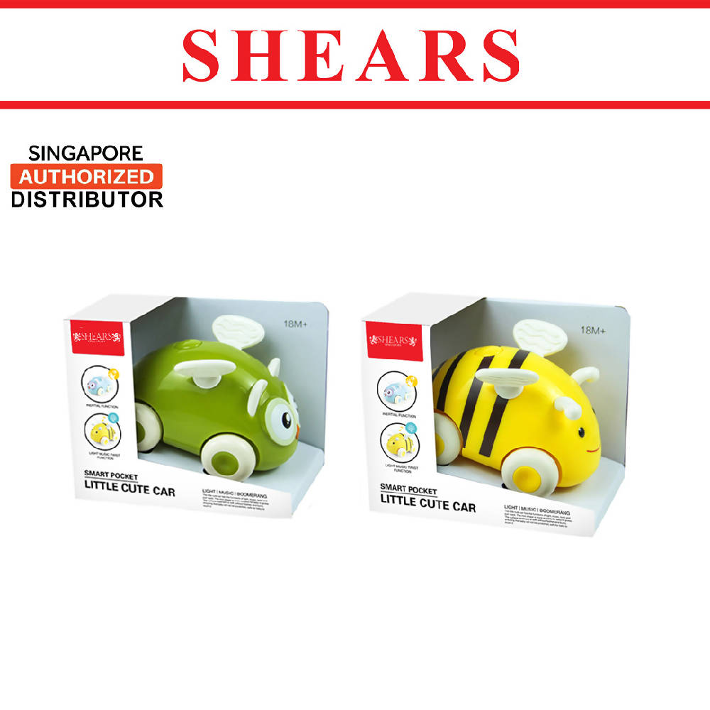 Shears Baby Toy Cute Fiction Toy Car Toddler Toy Yellow Bee - WERONE