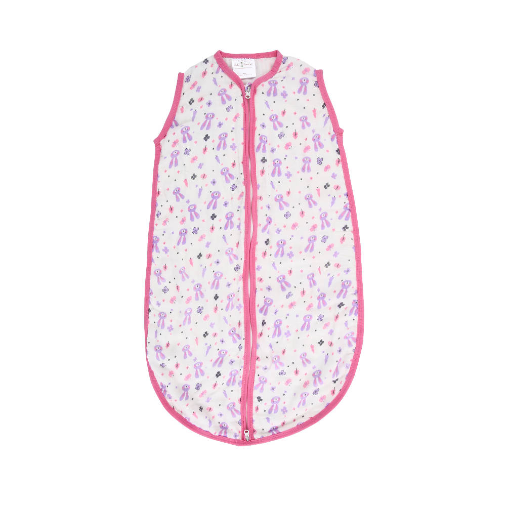 Bebe Bamboo Muslin Sleeping Bag Rabbits - WERONE
