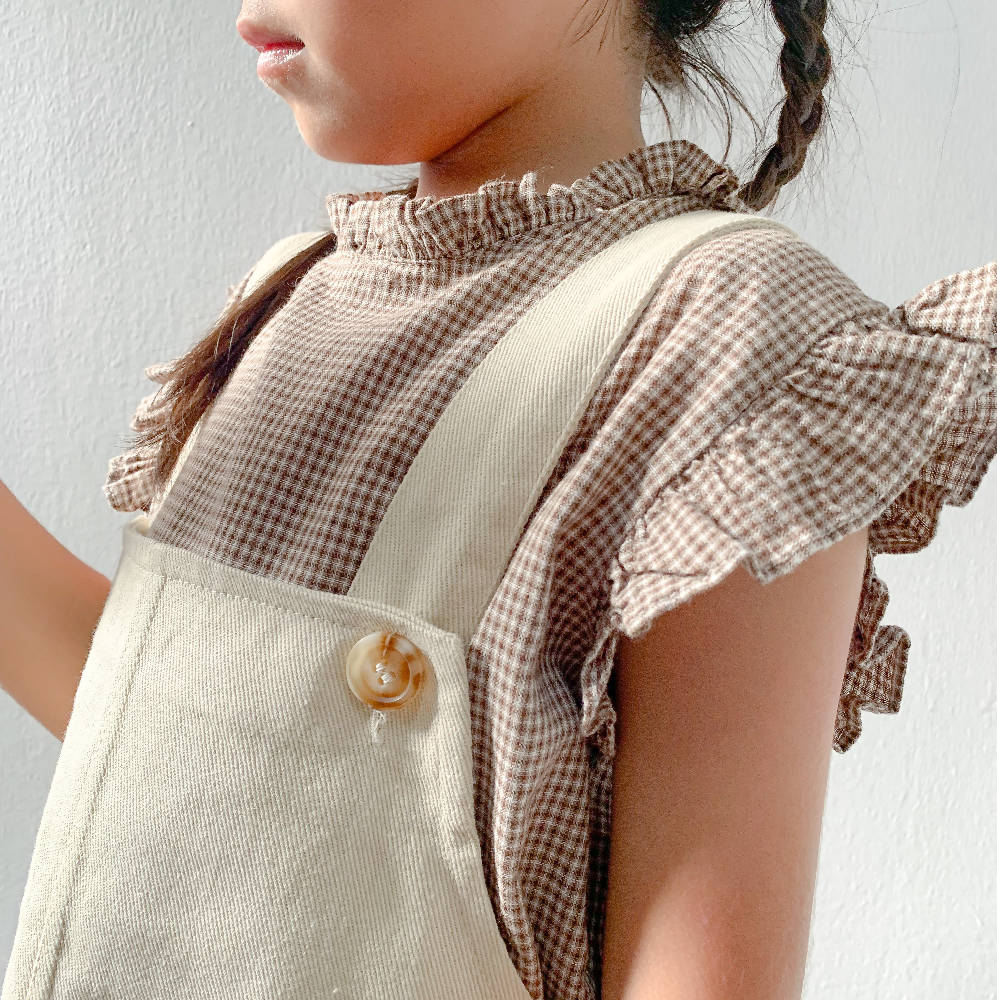 Jenn Jumper Dress | Beige - WERONE