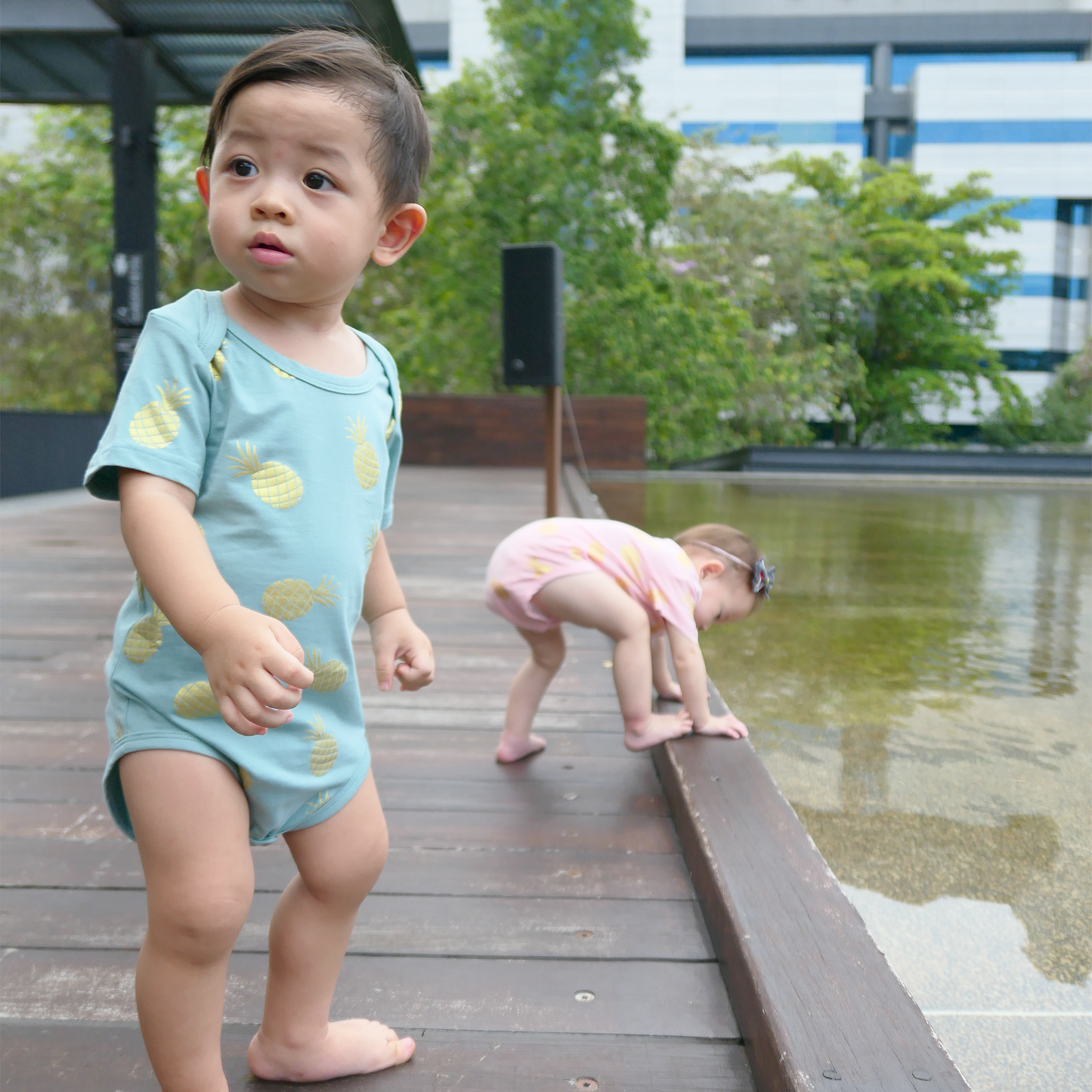 Nenas Onesie - White - WERONE