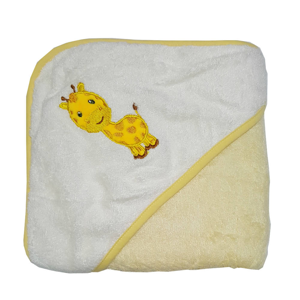 Bebe Bamboo Hooded Towel - Giraffe - WERONE
