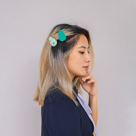 Retro Floral Hair Clips - WERONE