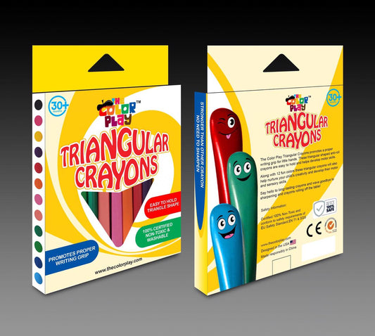 The Color Play Triangular Crayons