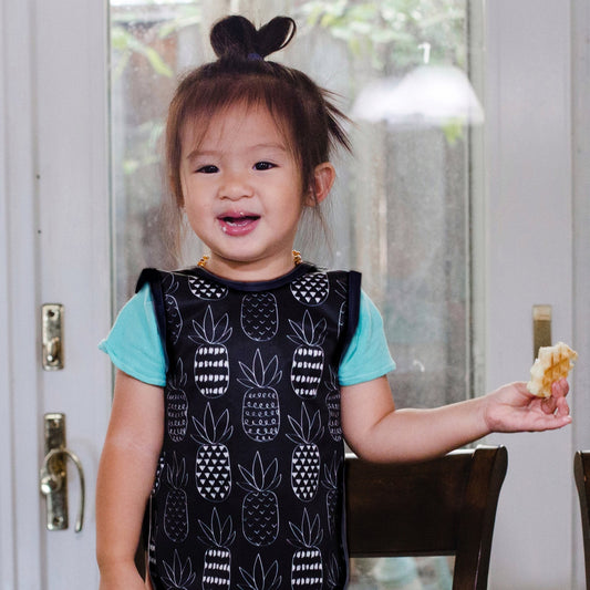 Monochrome Pineapple Bapron - WERONE