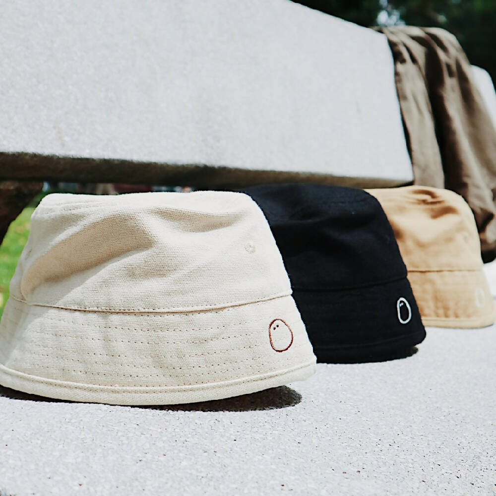 Luna Bucket Hat (Black) - WERONE