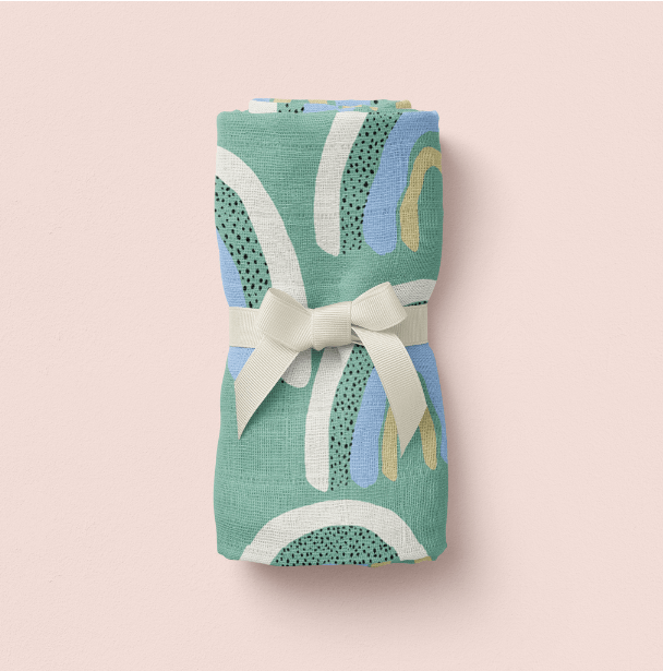 "Rainbow" Muslin Swaddle - WERONE