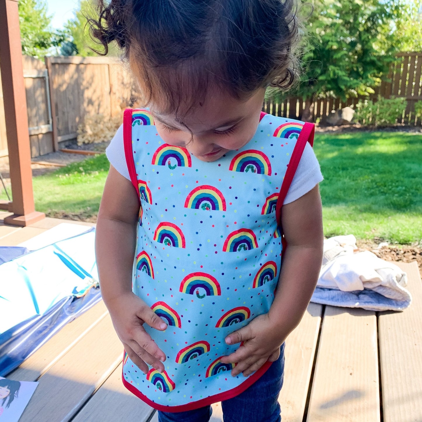 Rainbow Caterpillar Bapron - from the World of Eric Carle - WERONE