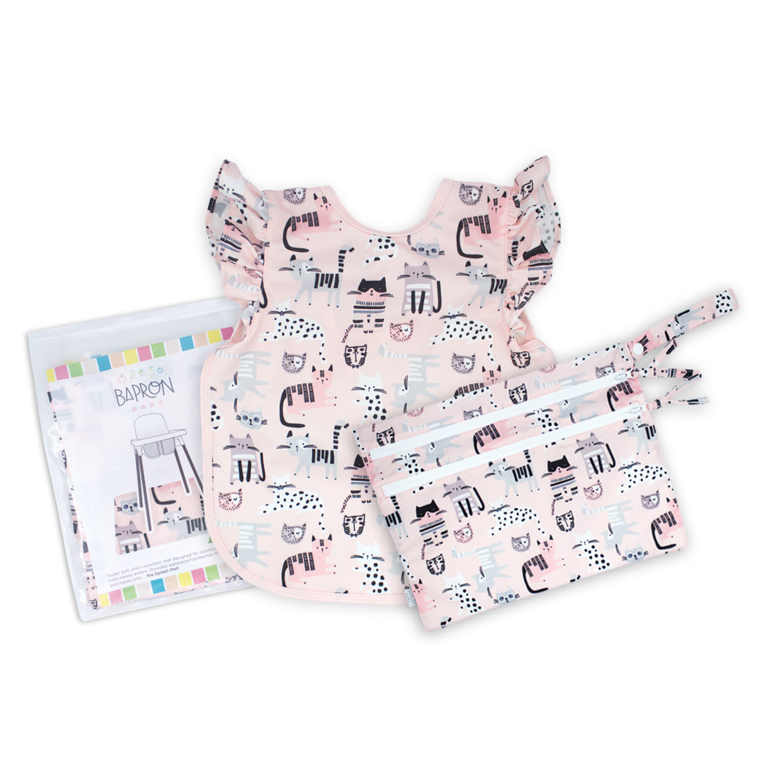 Kitty Splash Mat - A Waterproof Catch-All for Highchair Spills and More!