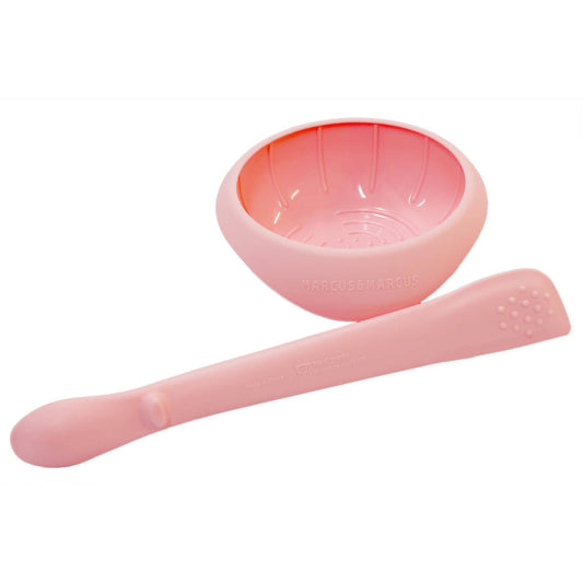Marcus & Marcus Masher Spoon & Bowl Set - Pink - WERONE