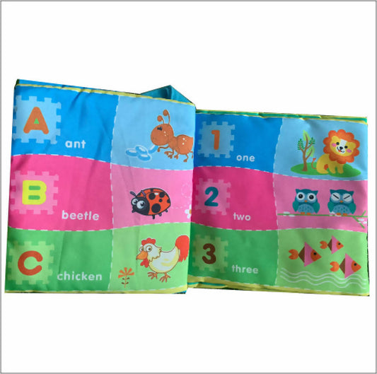 Shears Baby Cloth Book Puzzle Bushu SBYB4643 - WERONE