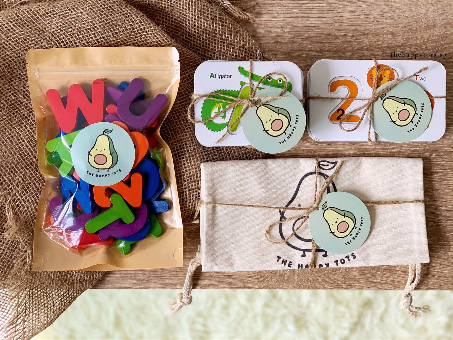 Alphabets and Numbers Learning Flashcards - WERONE