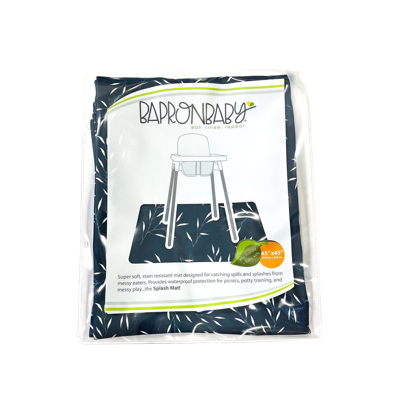 Willow Splash Mat - A Waterproof Catch-All for Highchair Spills and More! - WERONE